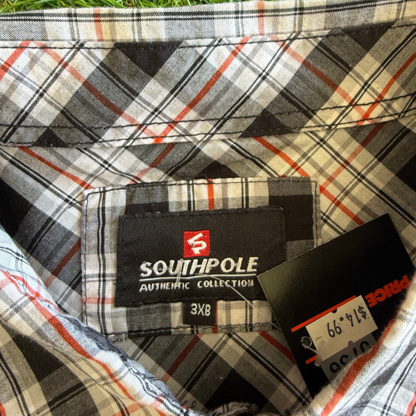 Y2K SOUTHPOLE SKATE BLACK BUTTON UP XX-L