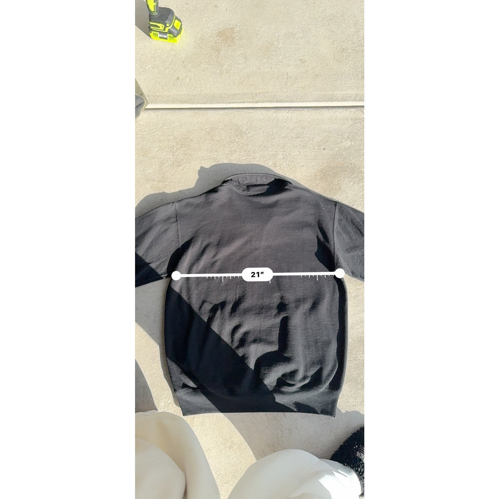 USMC CHAMPION BLACK QUARTERZIP L