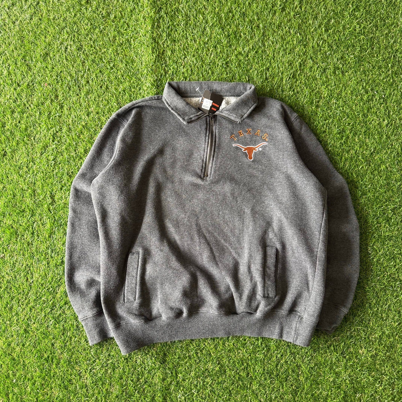 Y2K Stadium Mens Texas Quarterzip L