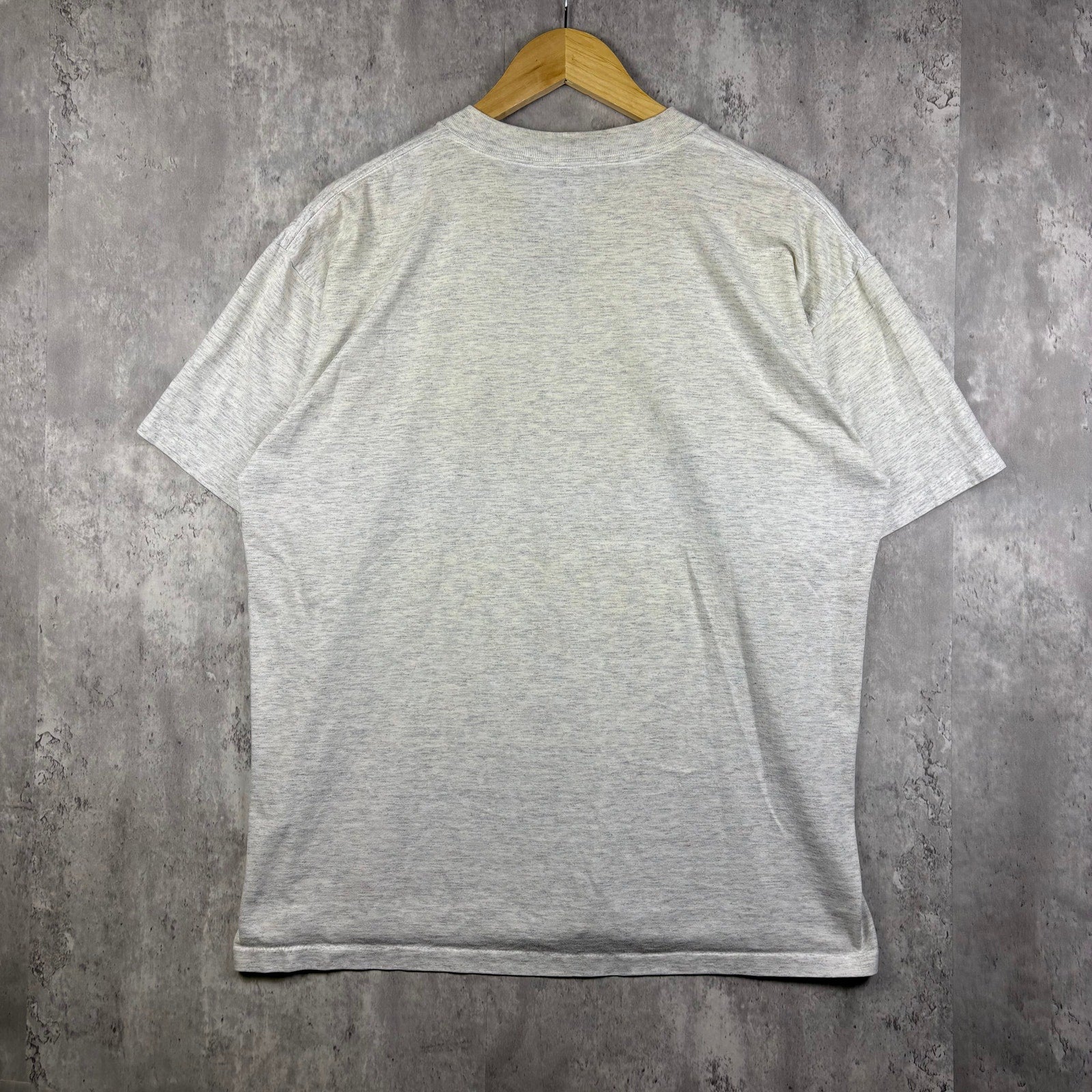 1990 Single Stitch Vintage Pekingese Heather White Dog Tee X-L