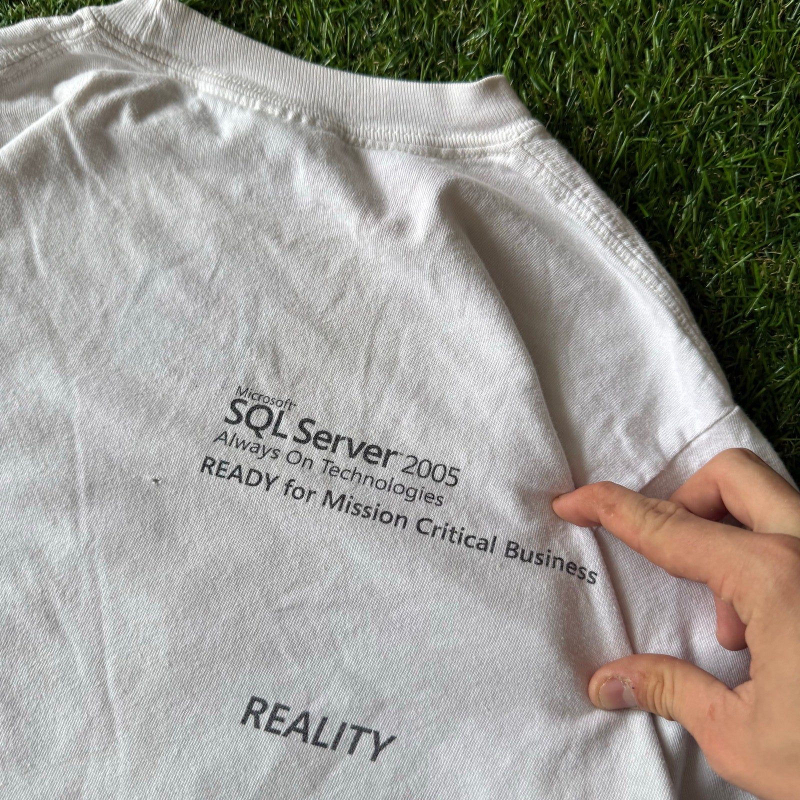 90s No More Underdog Perception/Reality Longsleeve S