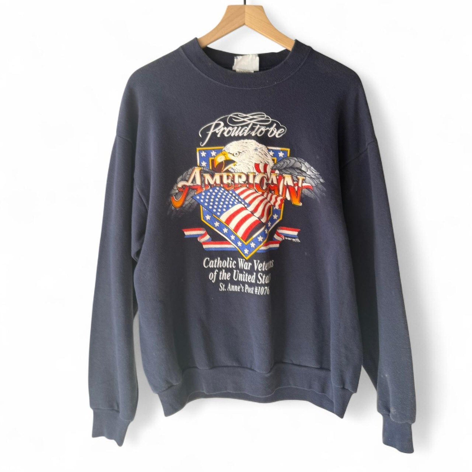 Vintage lee american sweatshirt lee L
