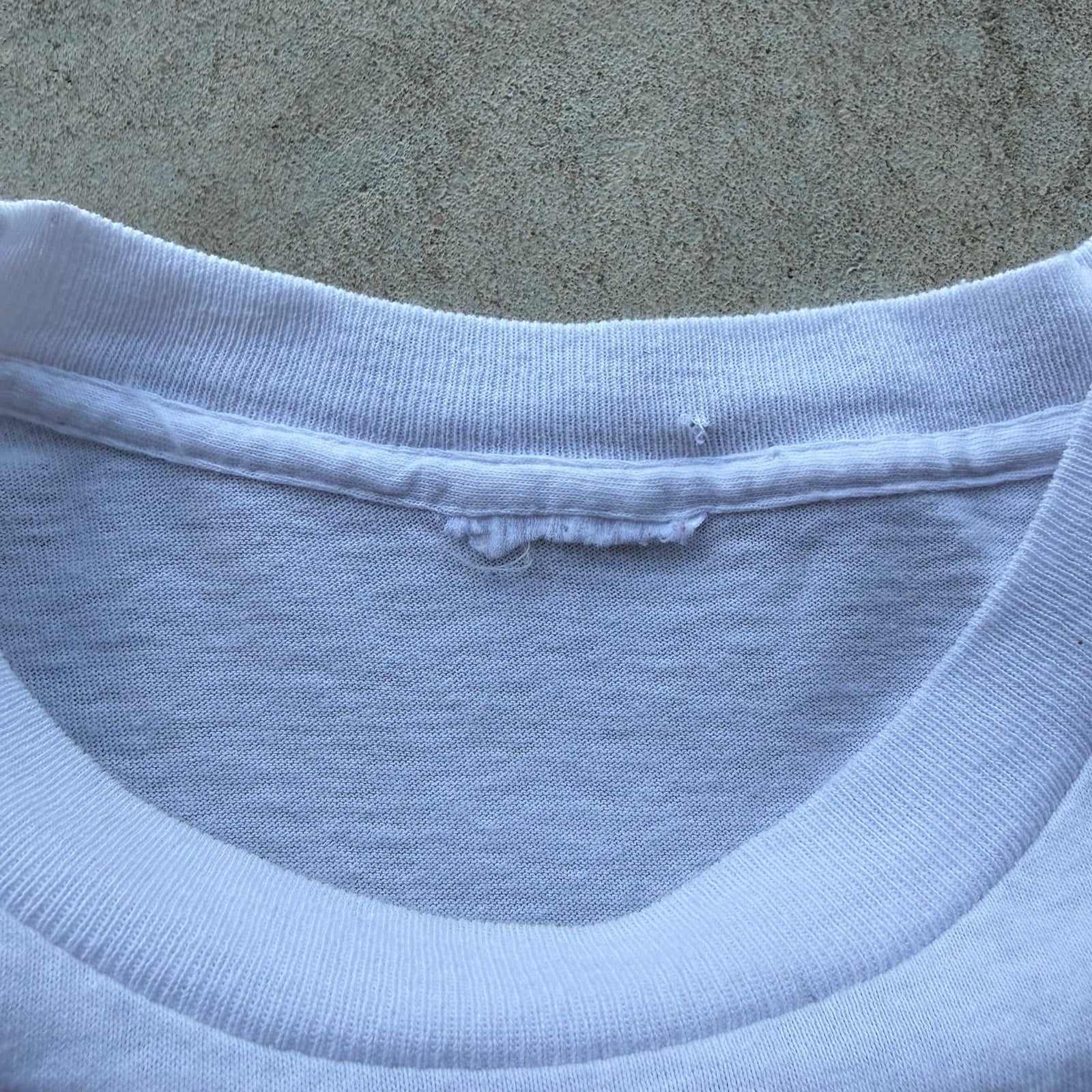 90s White Nebraska Cornhusker Player Tee L