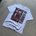 90s White Nebraska Cornhusker Player Tee L