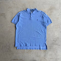 Y2K LIGHT BLUE MENS POLO L