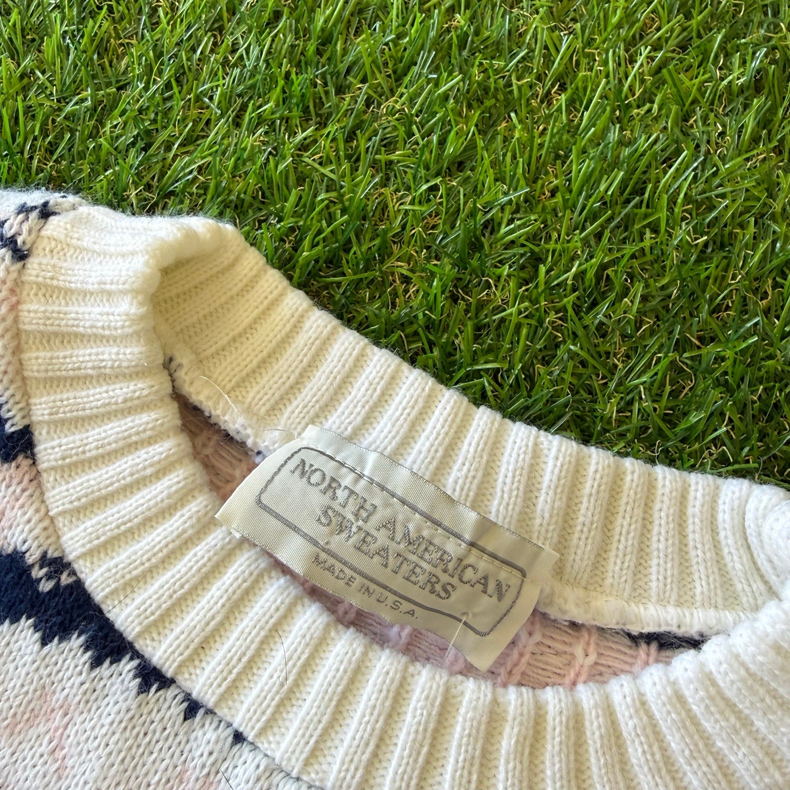 90s Womens Made in U.S.A North American Pink Cropped Sweat M