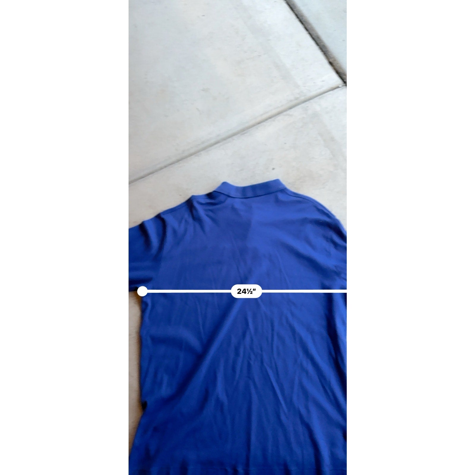 Y2K POLO RALPH LAUREN LONGSLEEVE BLUE POLO X-L