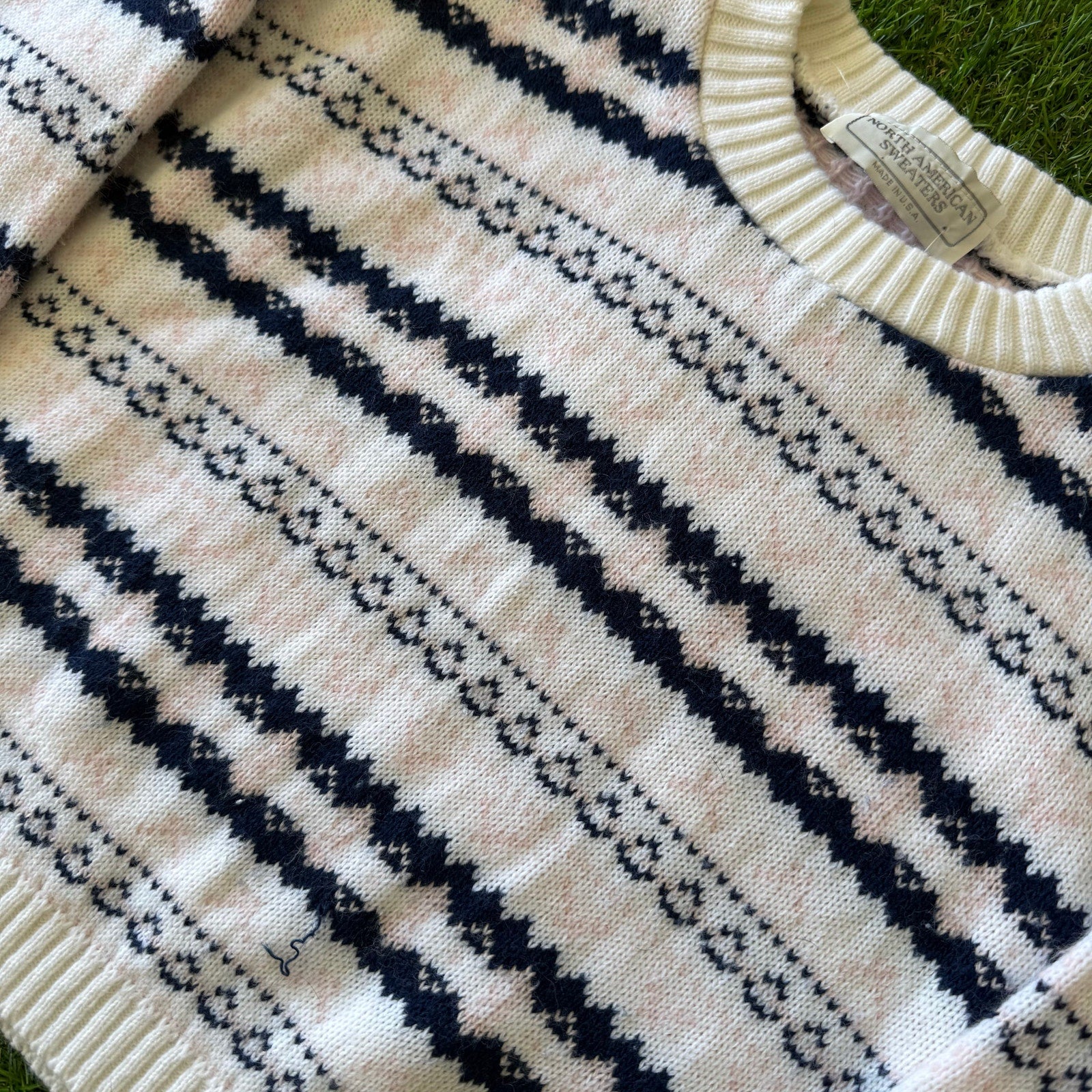 90s Womens Made in U.S.A North American Pink Cropped Sweat M