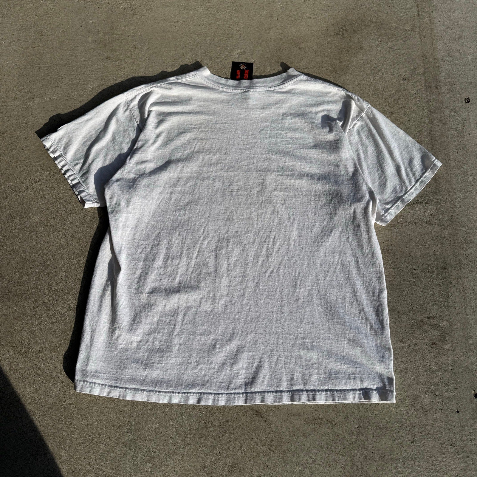 90s NEBRASKA BASKETBALL SPACE SPORTS TEE X-L