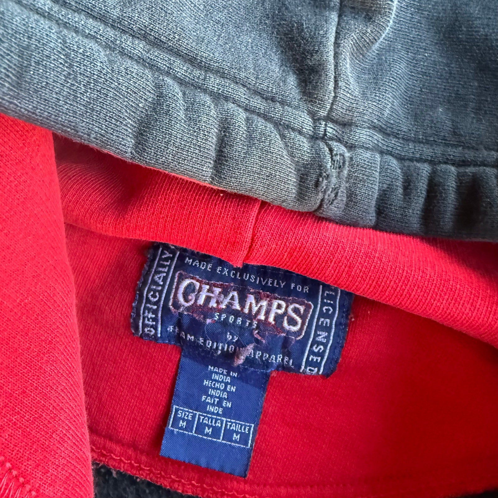 90s NEBRASKA BLACK VASITY HOODIE M