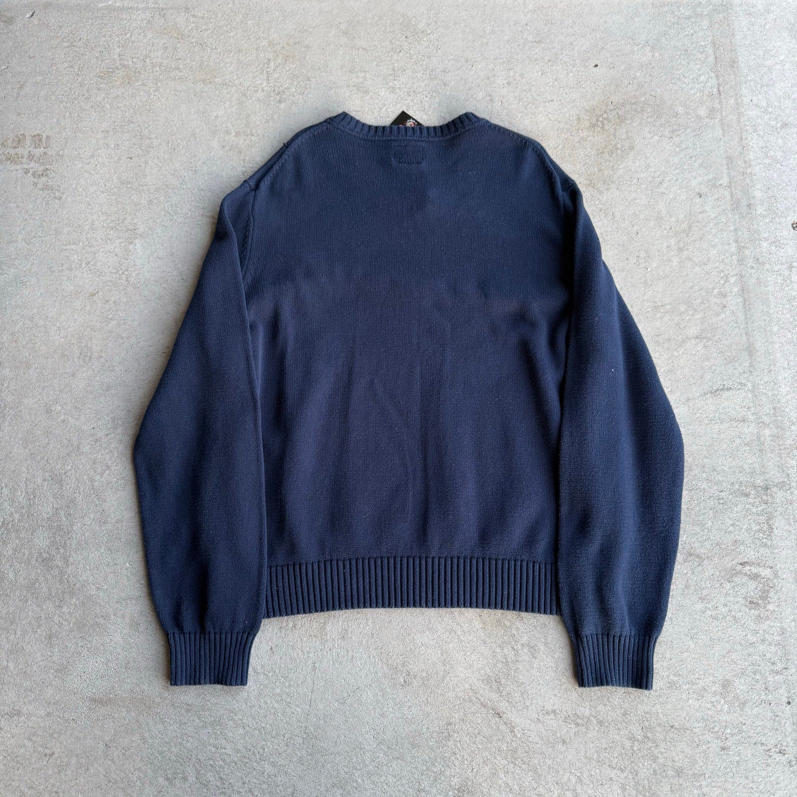 Y2K ST.JOHNS BAY MENS NAVY SWEATER XX-L