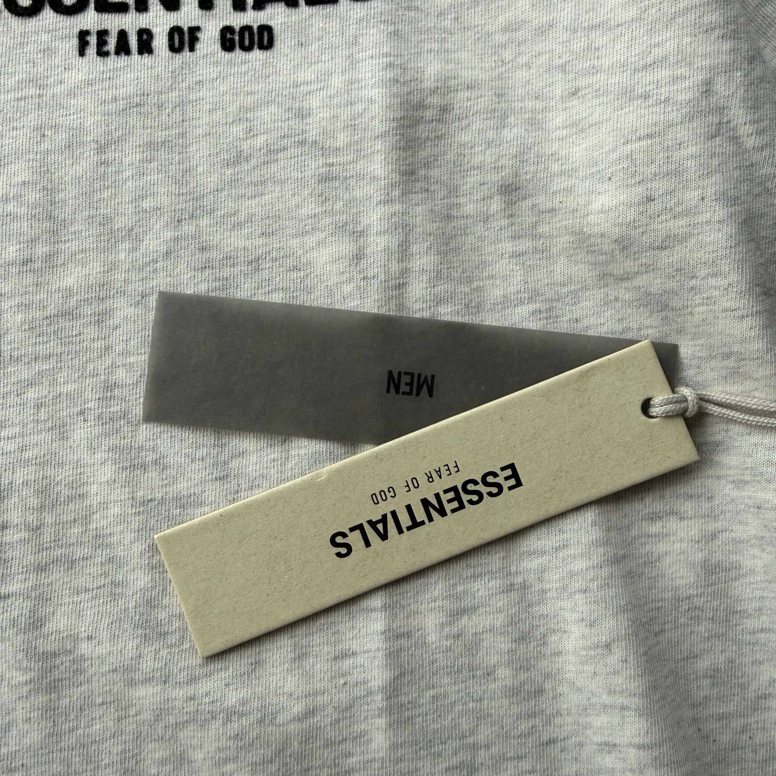 Men's Light Oat Heavyweight Fear Of God Essentials Tee S