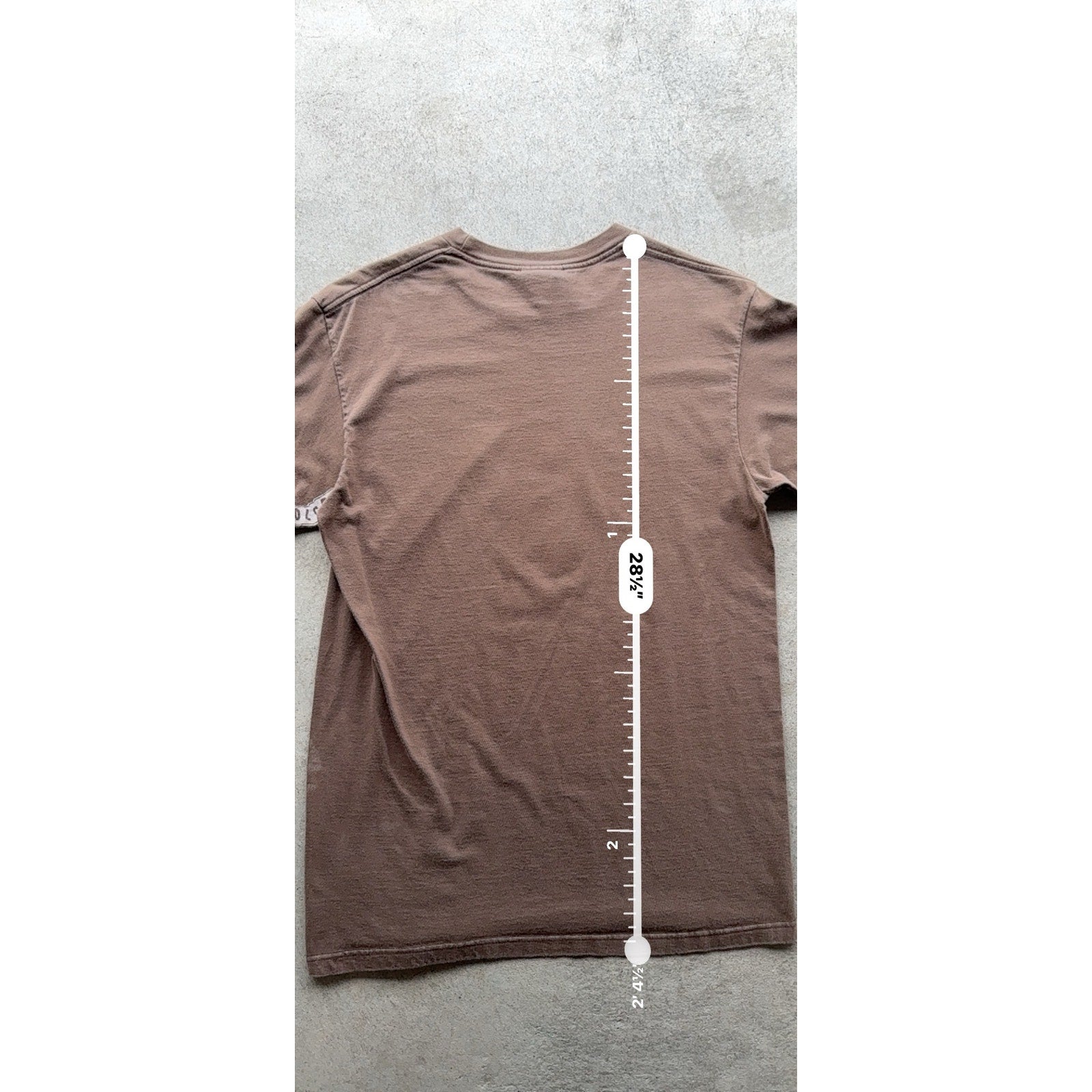 Y2K Brown Mens Skeleton Volcom Tee M