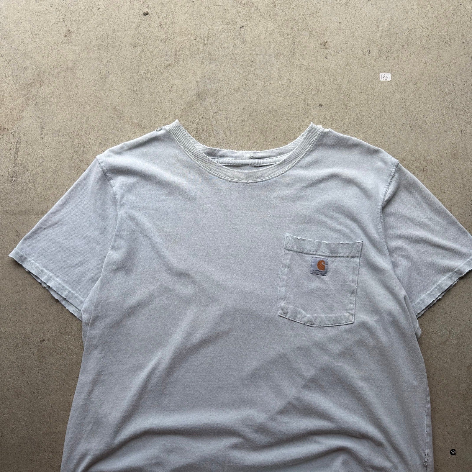 Y2K Mens Carhartt Mint Colored Pocket Tee X-L