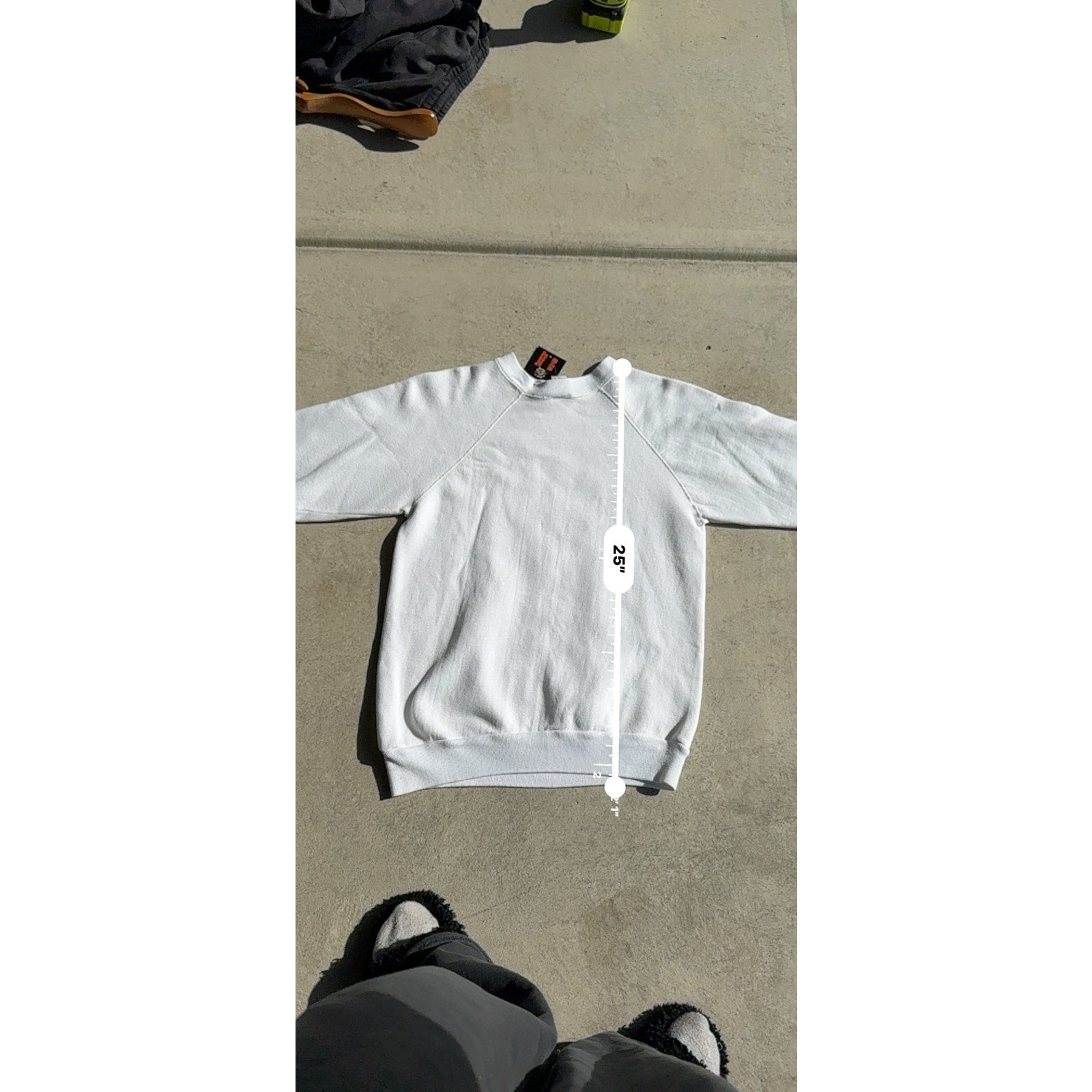 80S NB VIKINGS WHITE TULTEX CREWNECK M