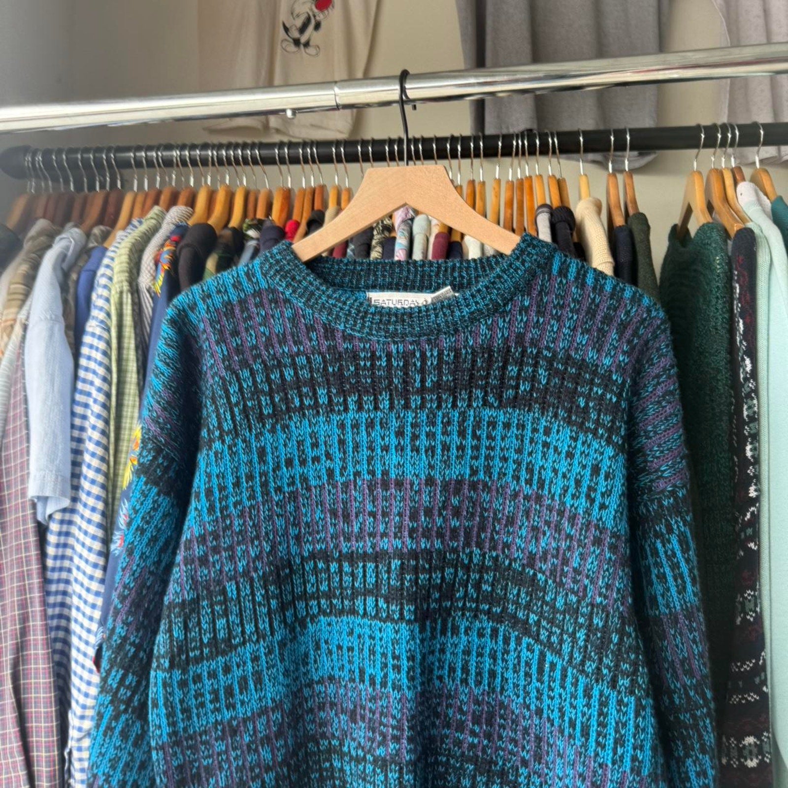 Vintage 90s saturdays sweater 90s M