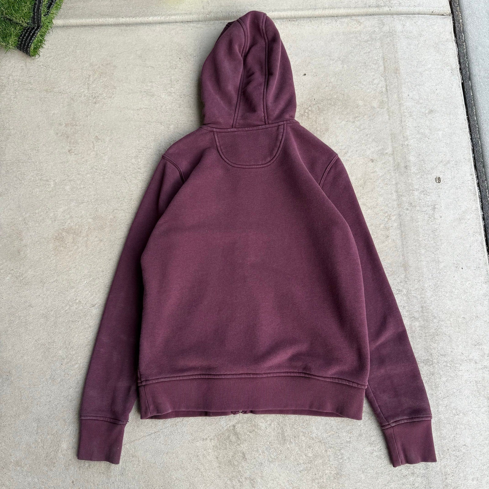 Y2K CARHARTT ZIP UP PLUM HOODIE M