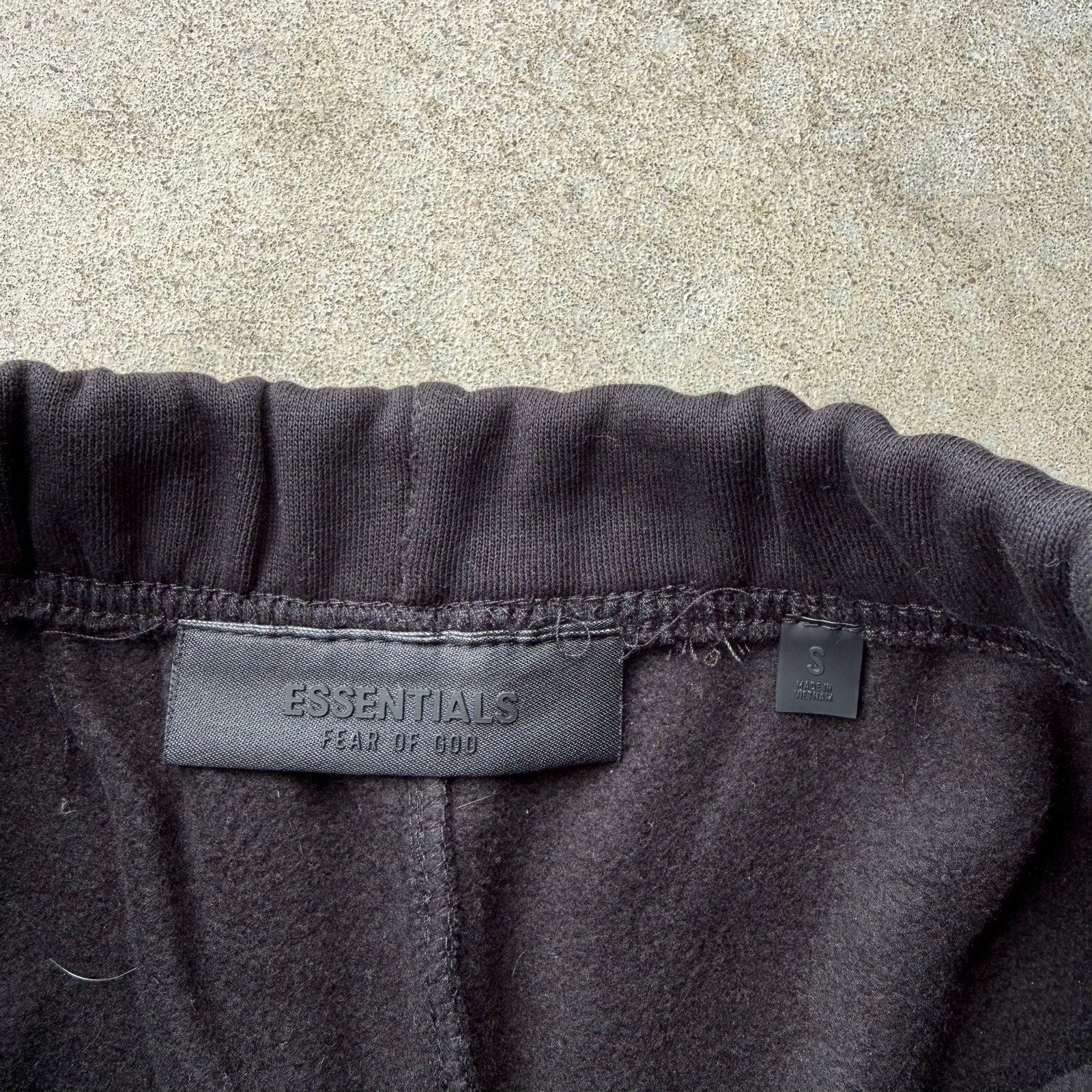 Men's Dark Oat Heavyweight Fear Of God Essentials Sweat Shorts S
