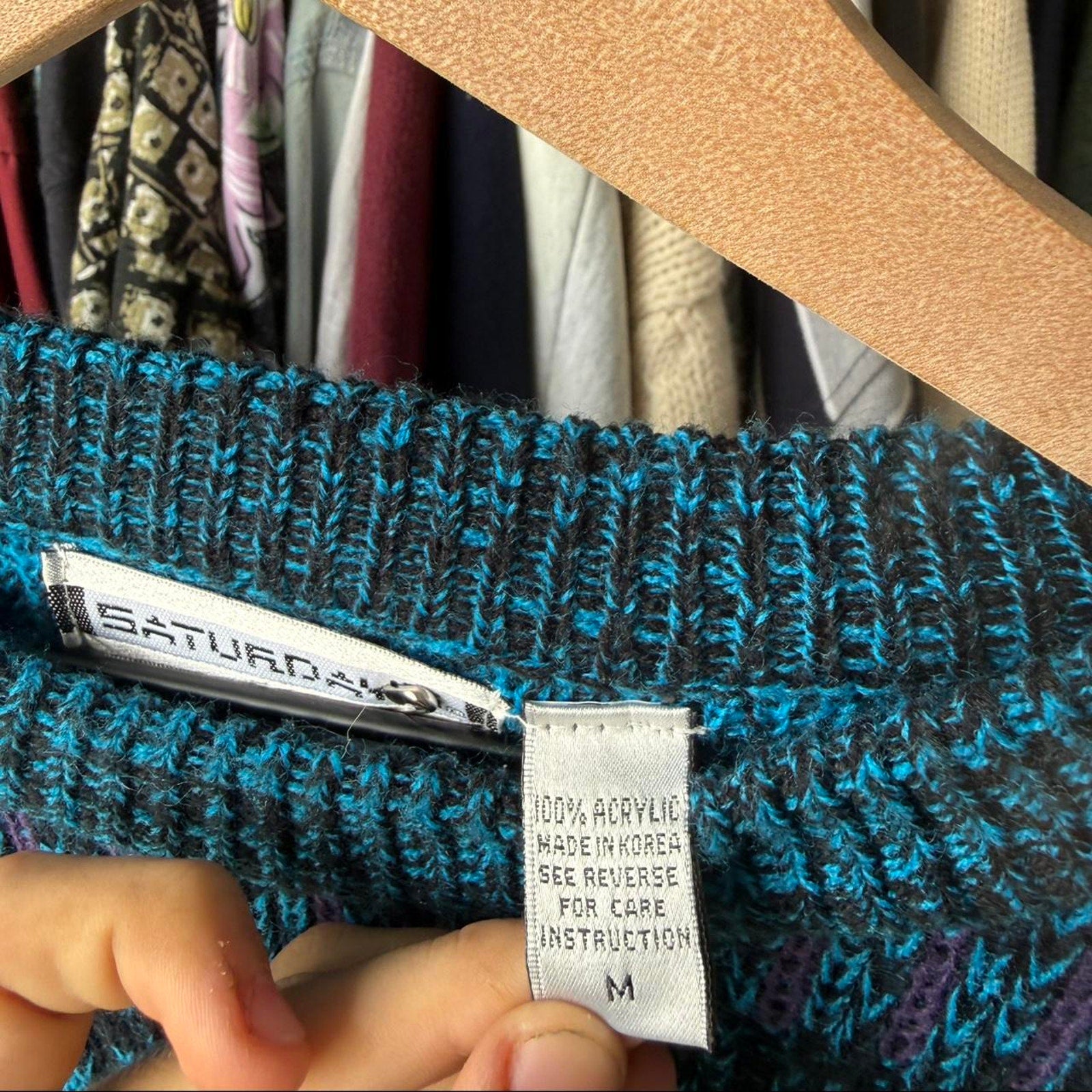 Vintage 90s saturdays sweater 90s M