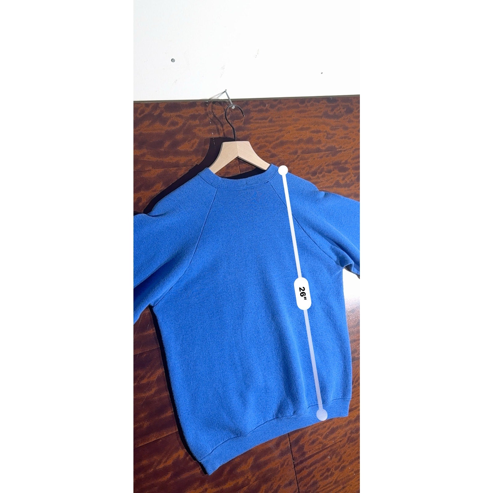 80s Mens Bum Equipment Blue Crewneck L
