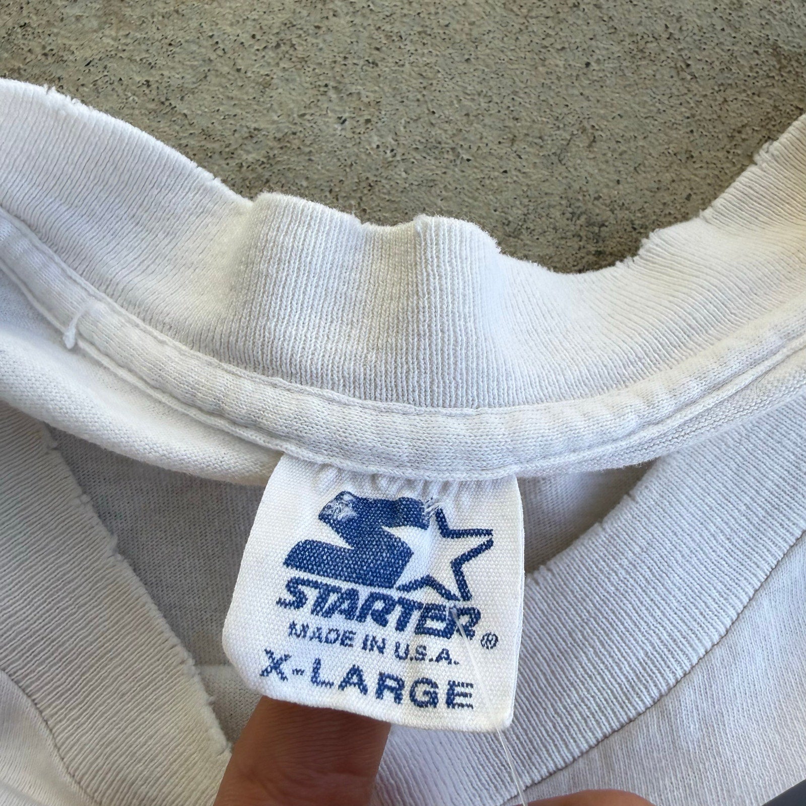 90s NEBRASKA BASKETBALL SPACE SPORTS TEE X-L