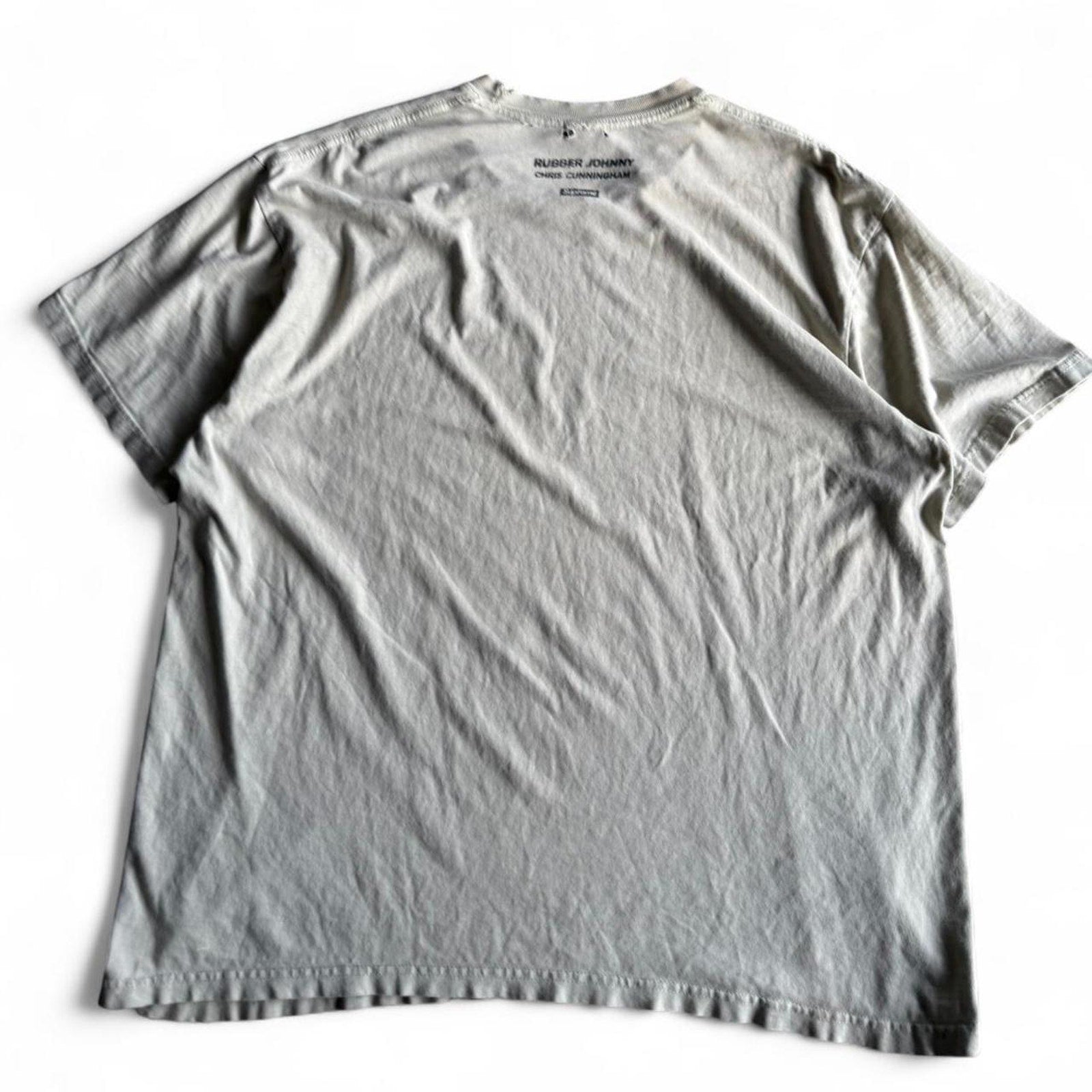 90S SUPREME RUBBER JHONNY ALIEN FADED TEE X-L