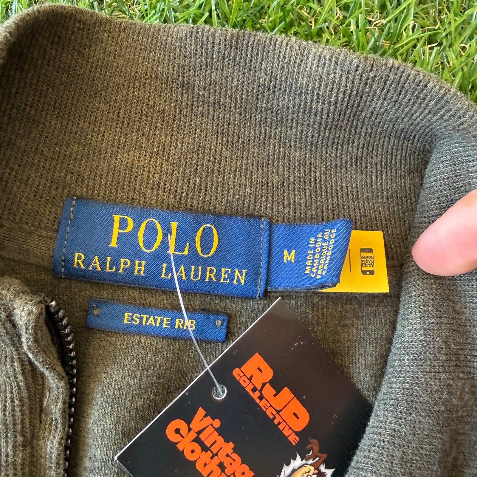 Mens Polo Ralph Lauren Dark Green Polo M