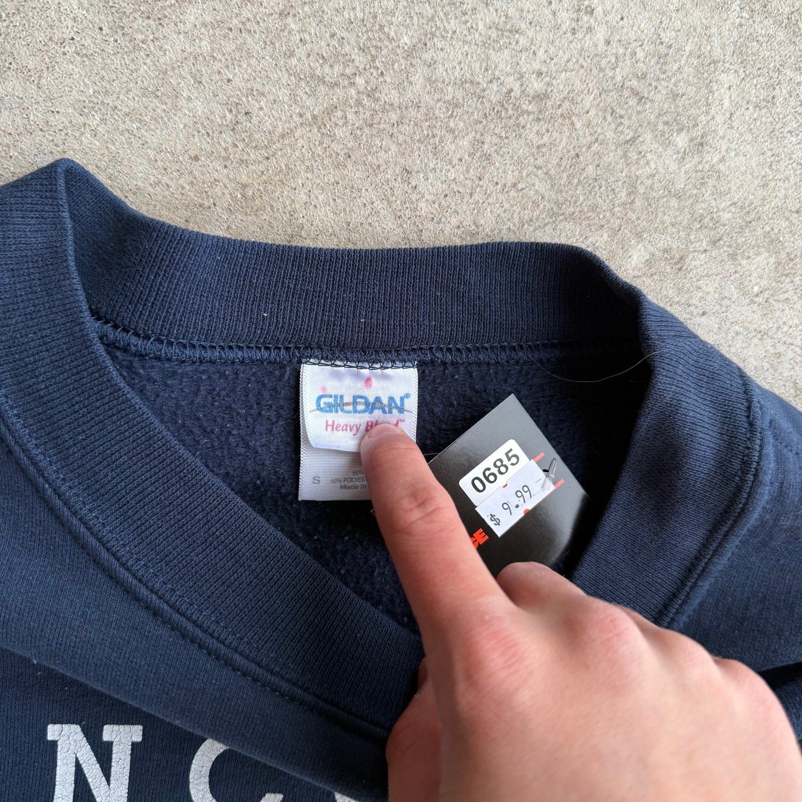 Y2K CONCORDIA BULLDOGS COLLEGE CREWNECK S