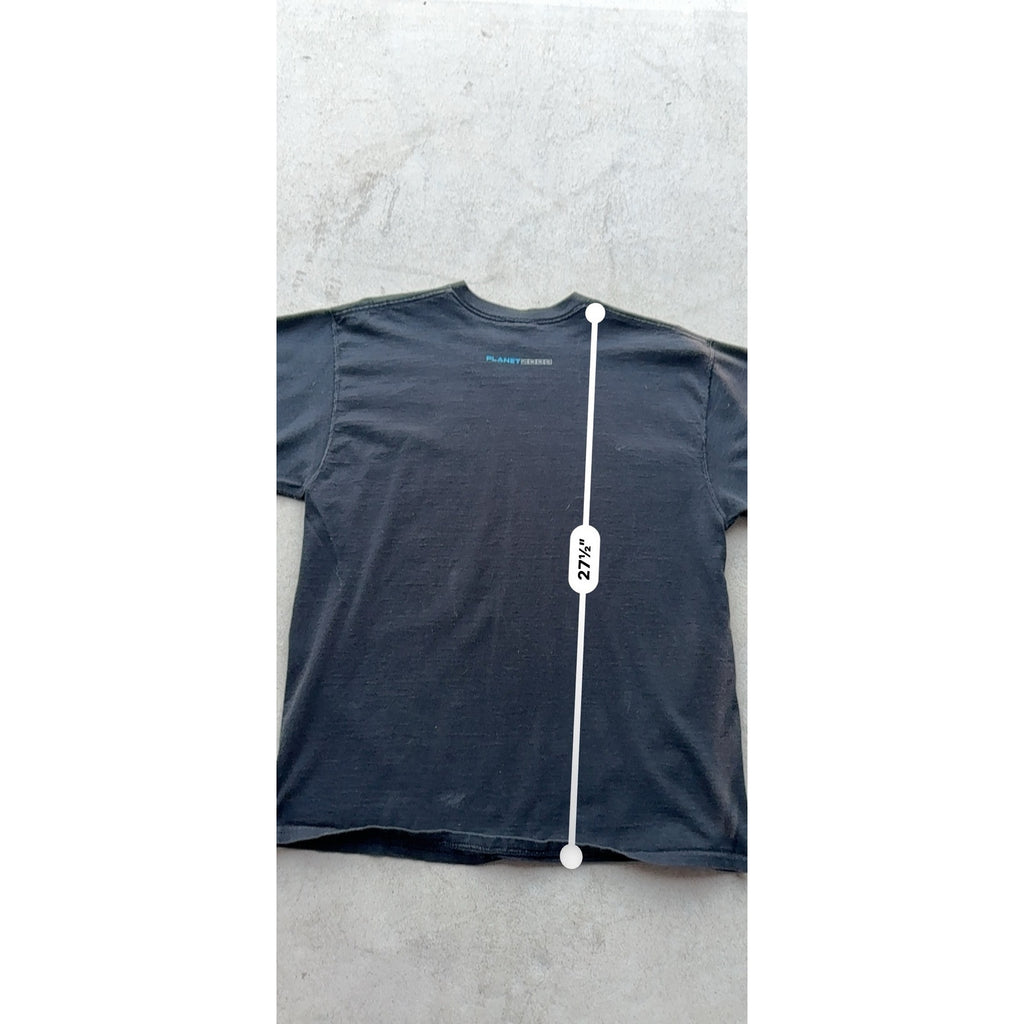 1991 Planet Hollywood Mens Center Hit Graphic Tee L