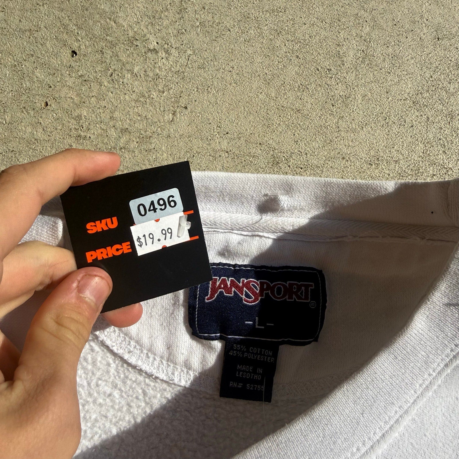 Y2K Winsconsin Badgers College CrewNeck L