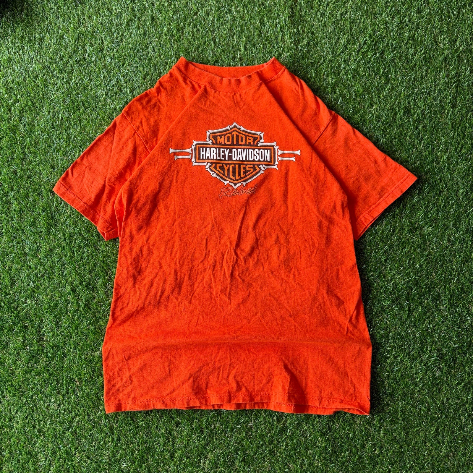 Y2K Harley Davidson Bones Sacramento California Tee L