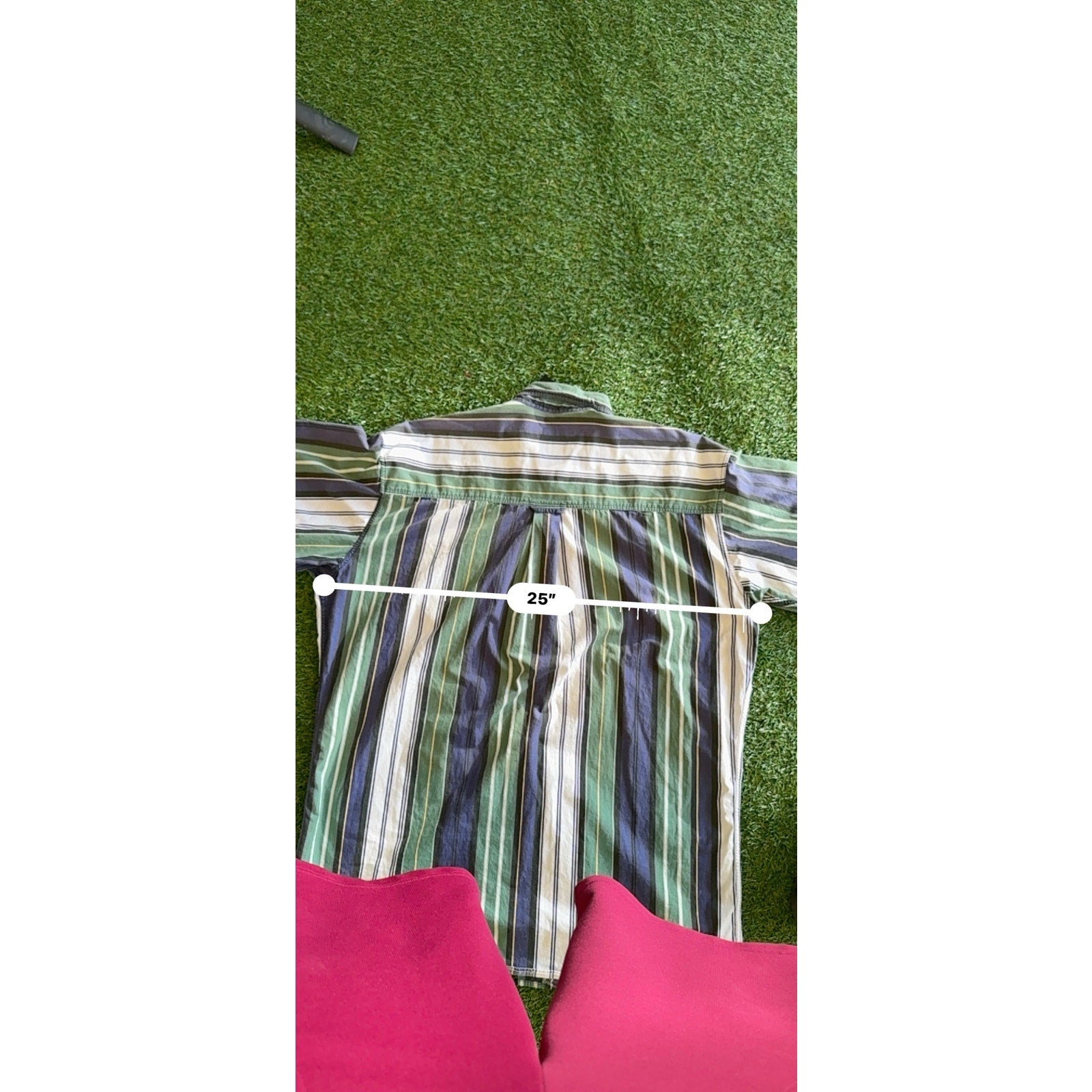 90S CHAPS RALPH LAUREN BUTTON UP X-L