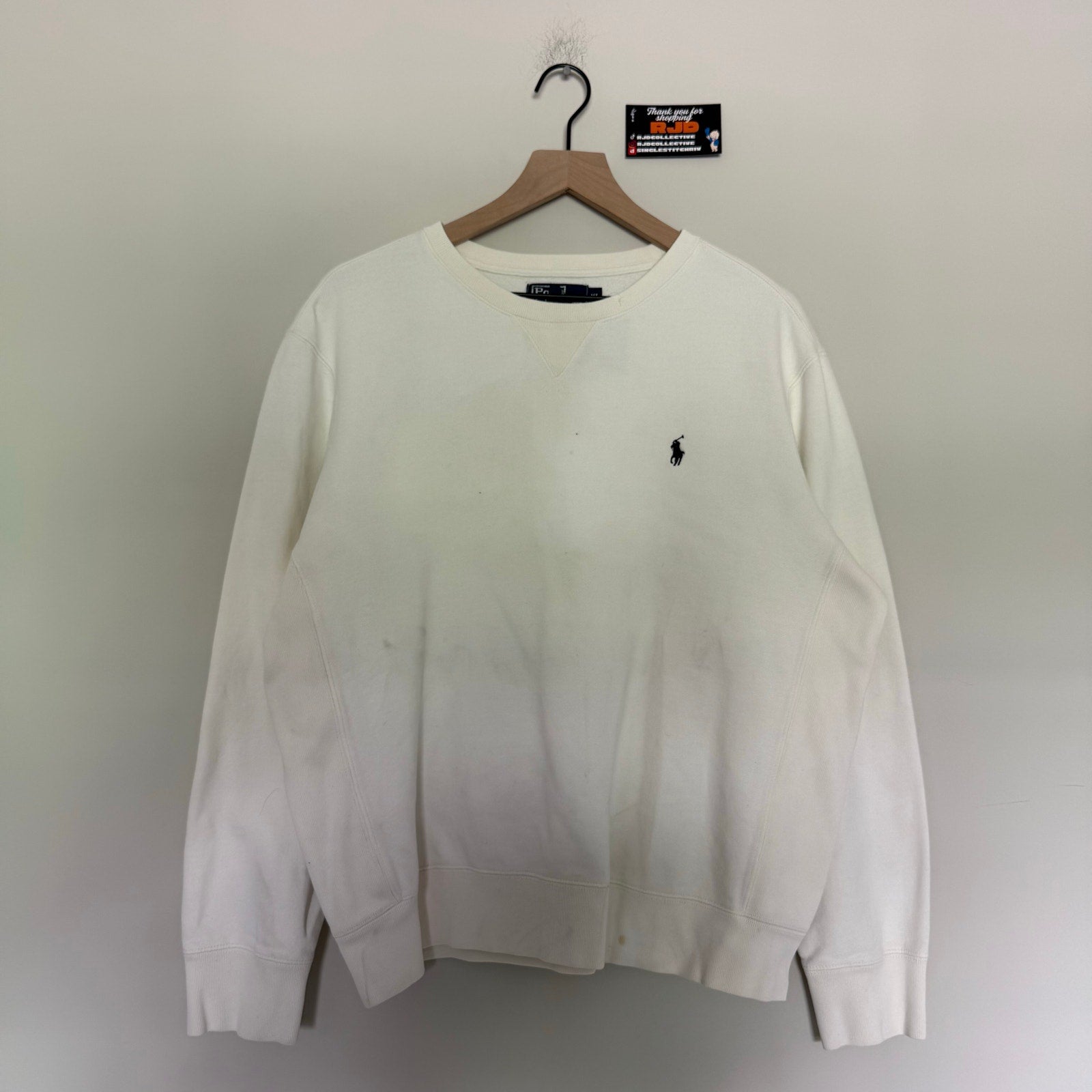 Y2K Polo White Crew
