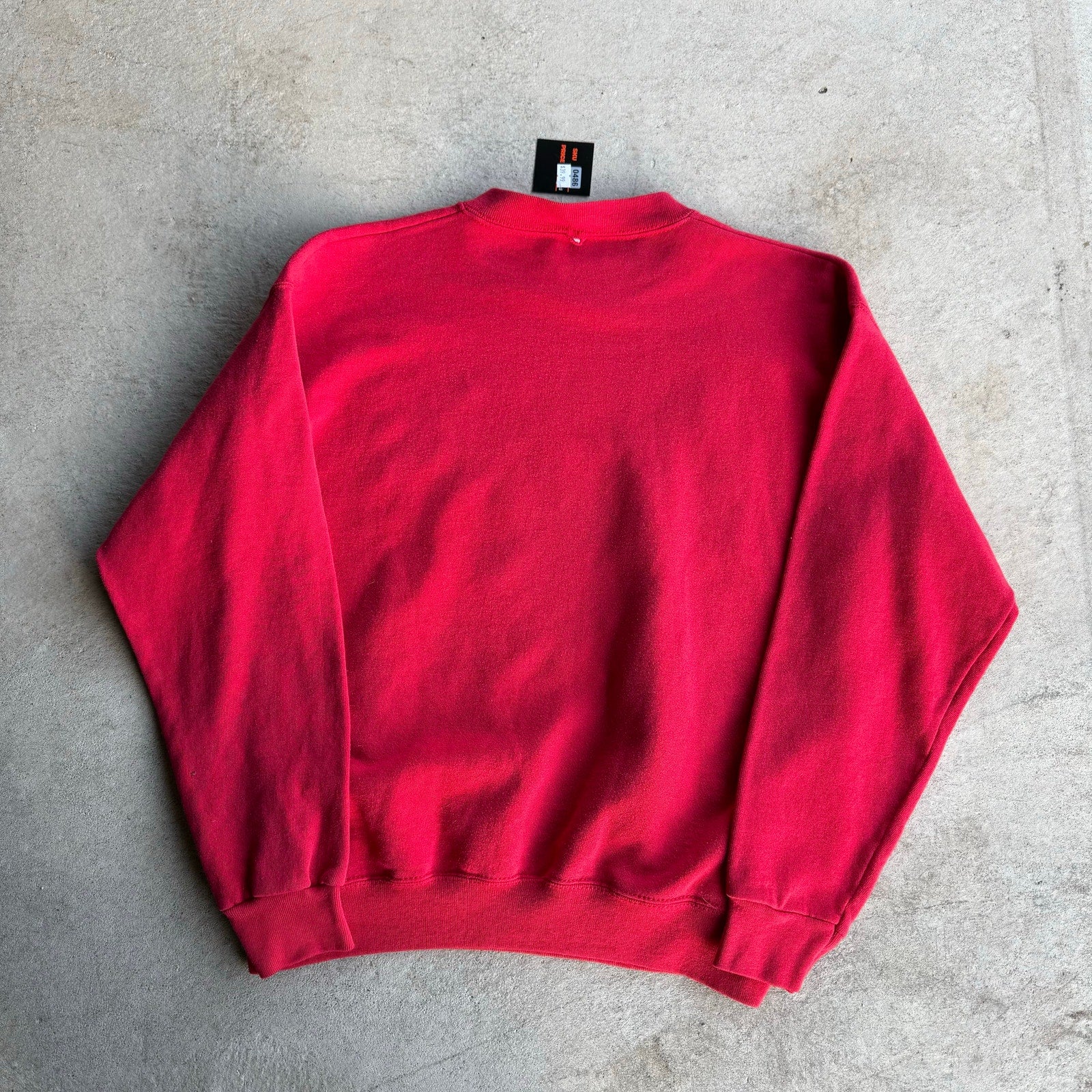 90s NERBASKA CENTER CREST CREWNECK M