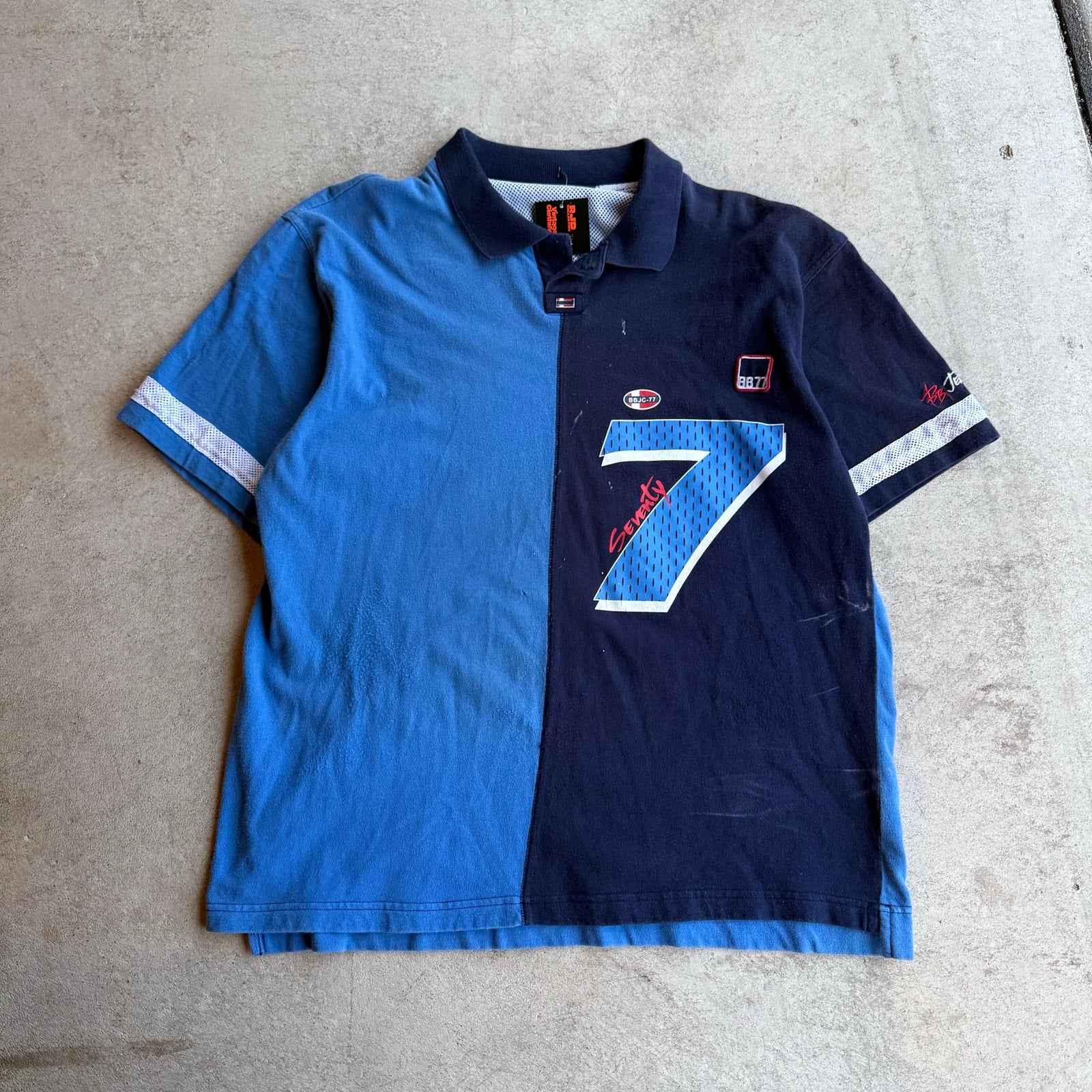 Y2K BB77 SKATE MENS POLO L
