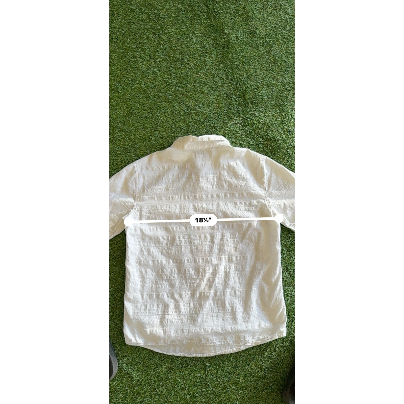 OLDNAVY WHITE BUTTON UP S