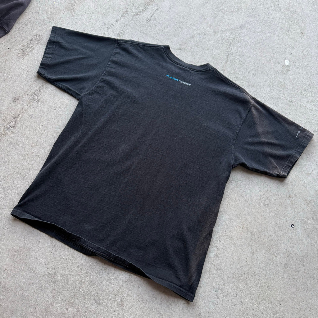1991 Planet Hollywood Mens Center Hit Graphic Tee L