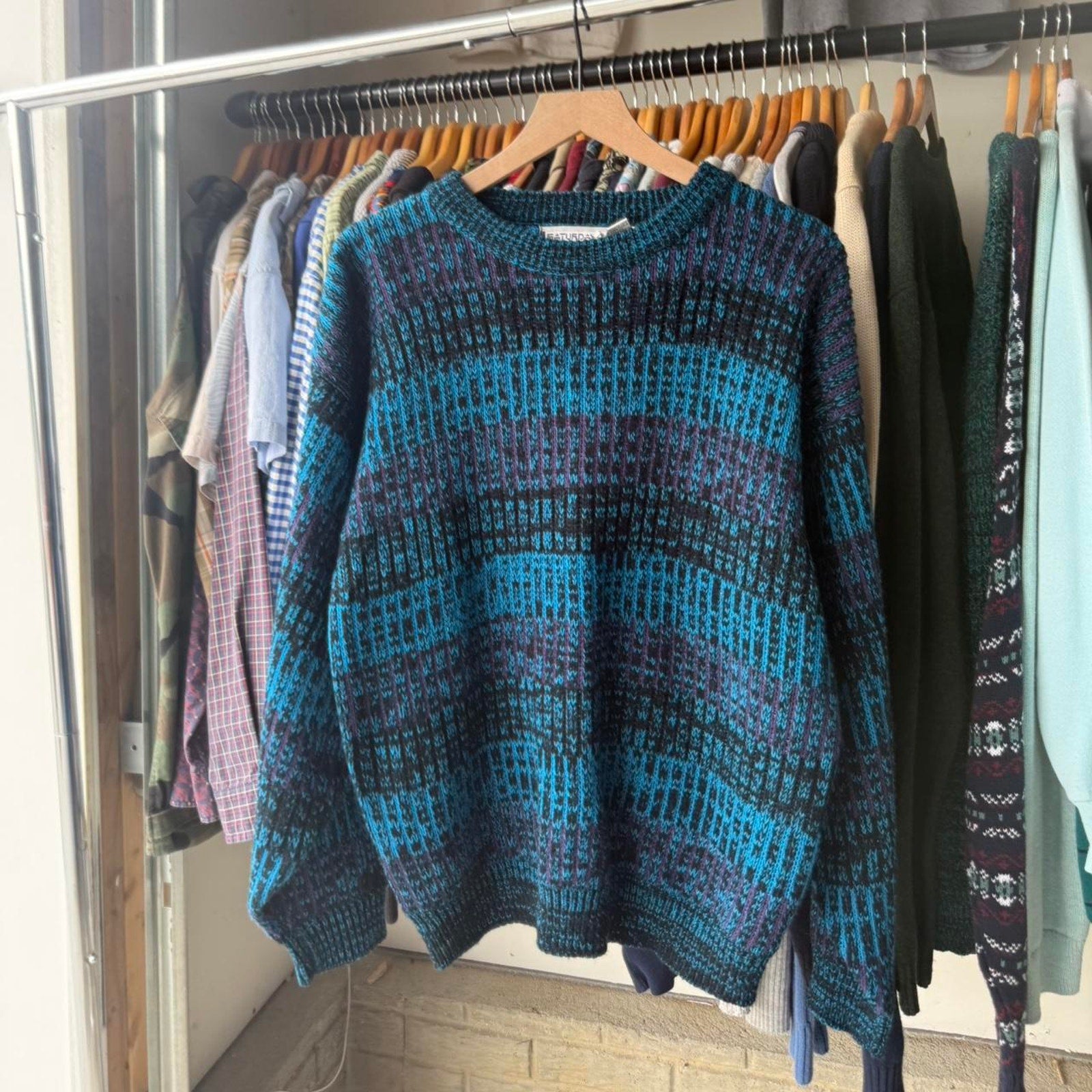 Vintage 90s saturdays sweater 90s M