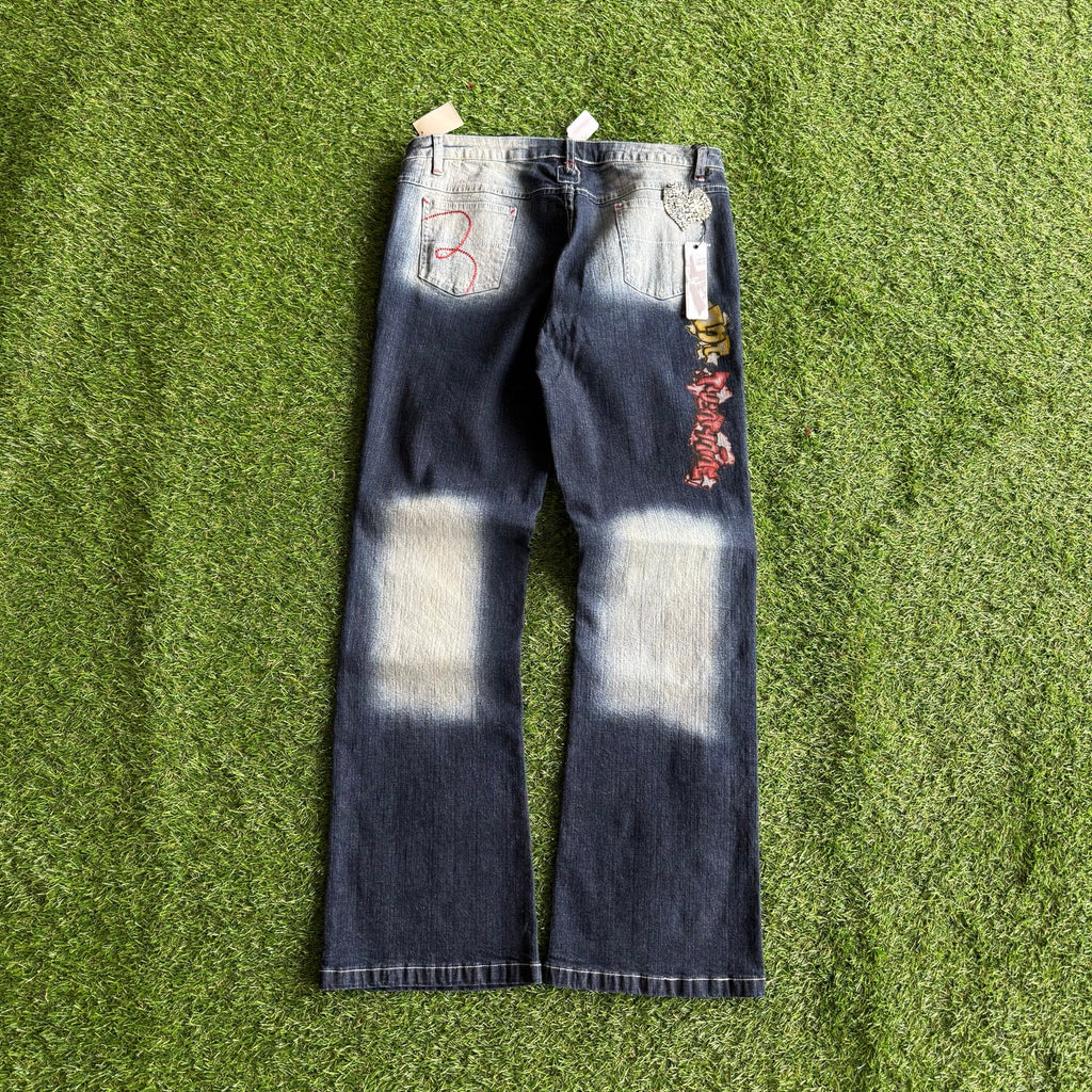 Y2K Deadstock Tweety Looney Tunes Lot 29 Jeans 32 x 30