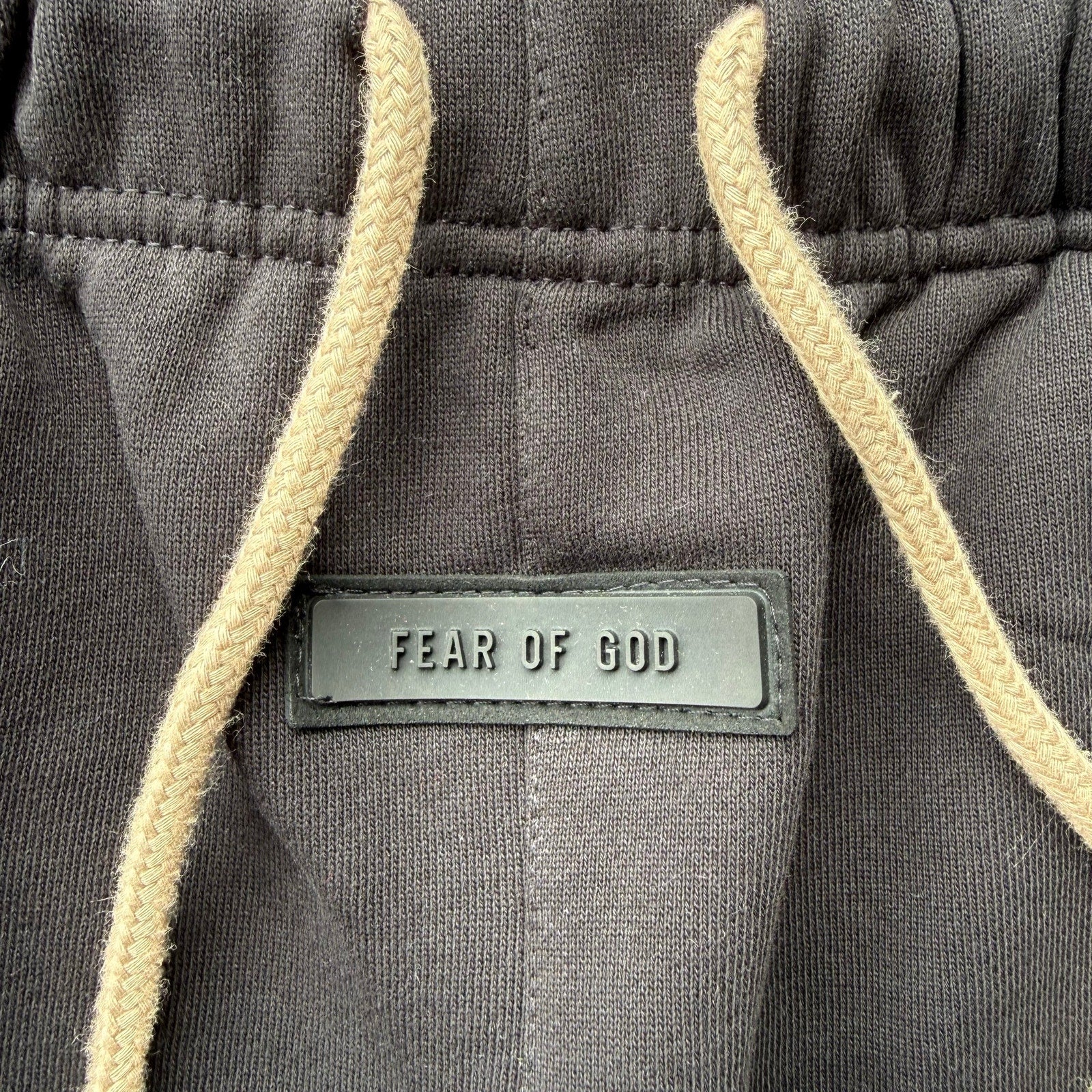 Men's Dark Oat Heavyweight Fear Of God Essentials Sweat Shorts M