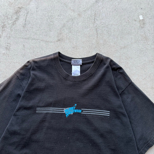 1991 Planet Hollywood Mens Center Hit Graphic Tee L
