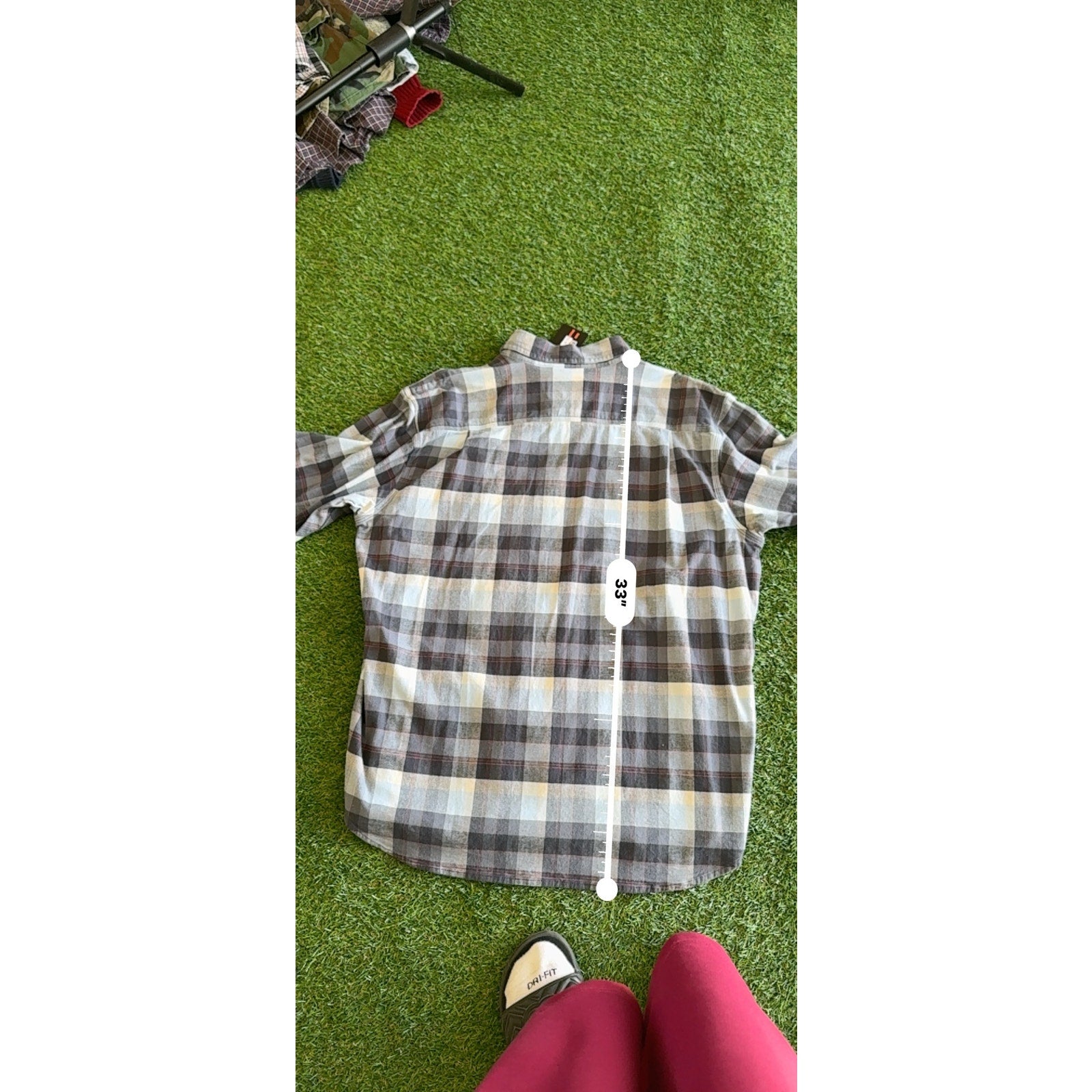 CARHARTT PATTERNED LONGSLEEVE THERMAL X-L