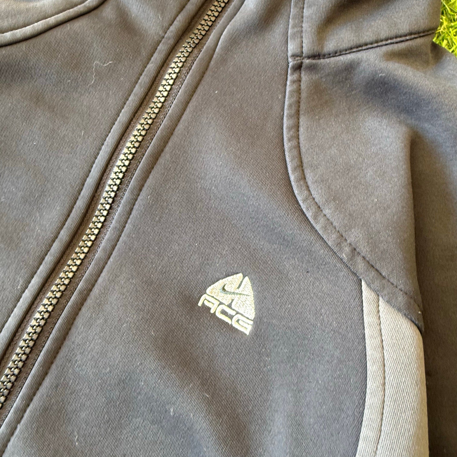 Womens Nike ACG Black Fleece Full Zip Therma Fit M