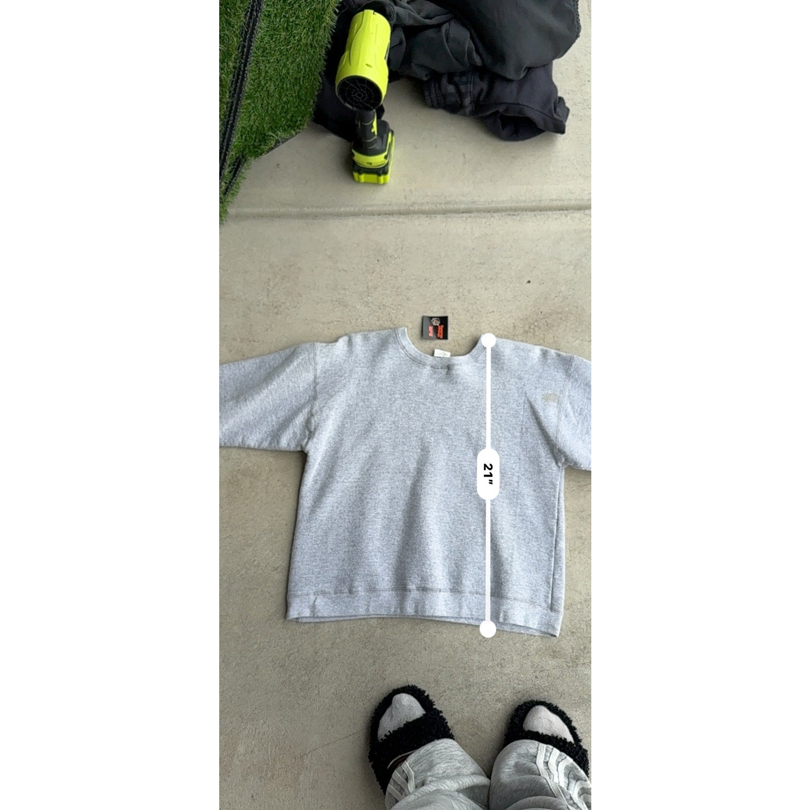 WOMERNS 80S HANES CREWNECK L