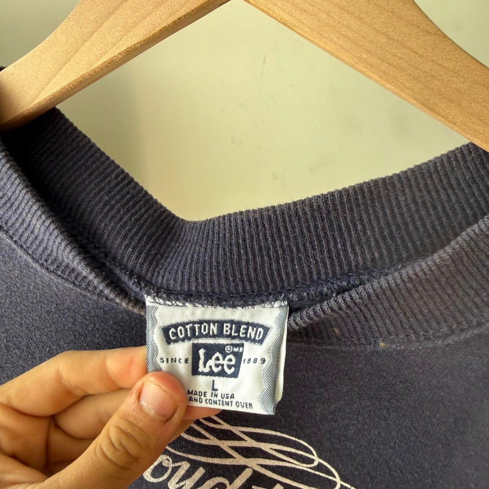 Vintage lee american sweatshirt lee L