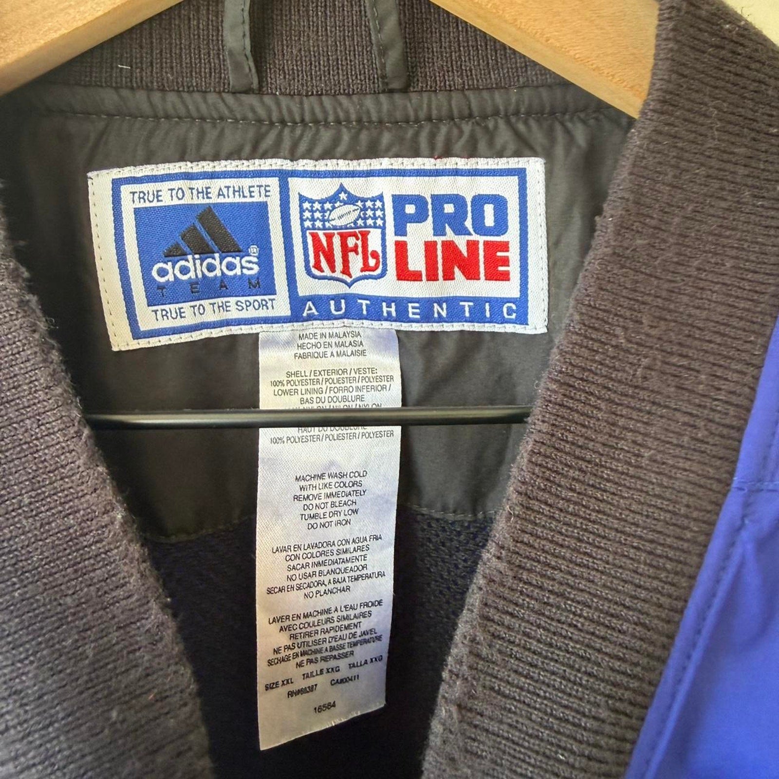 90S PROLINE NFL VARSITY STYLE JACKET XX-L