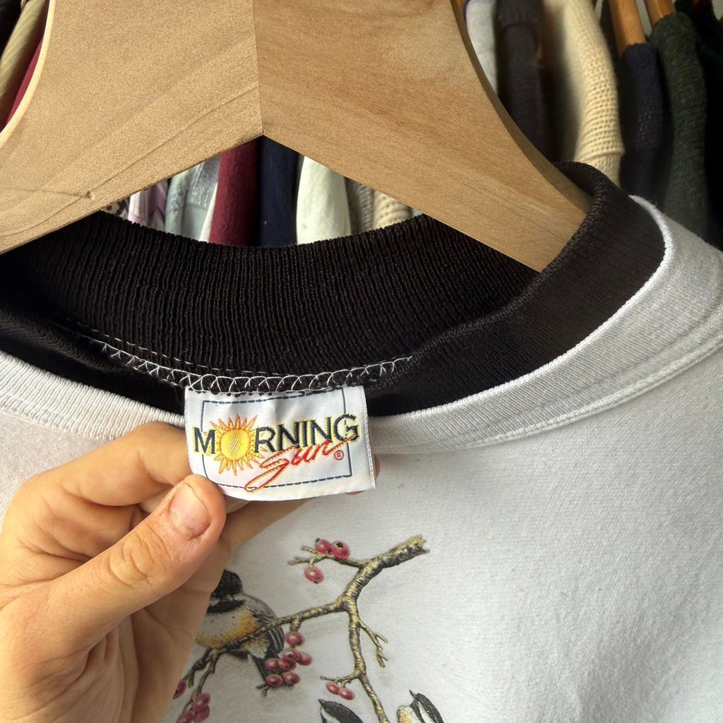 Vintage bridie double neck sweatshirt L