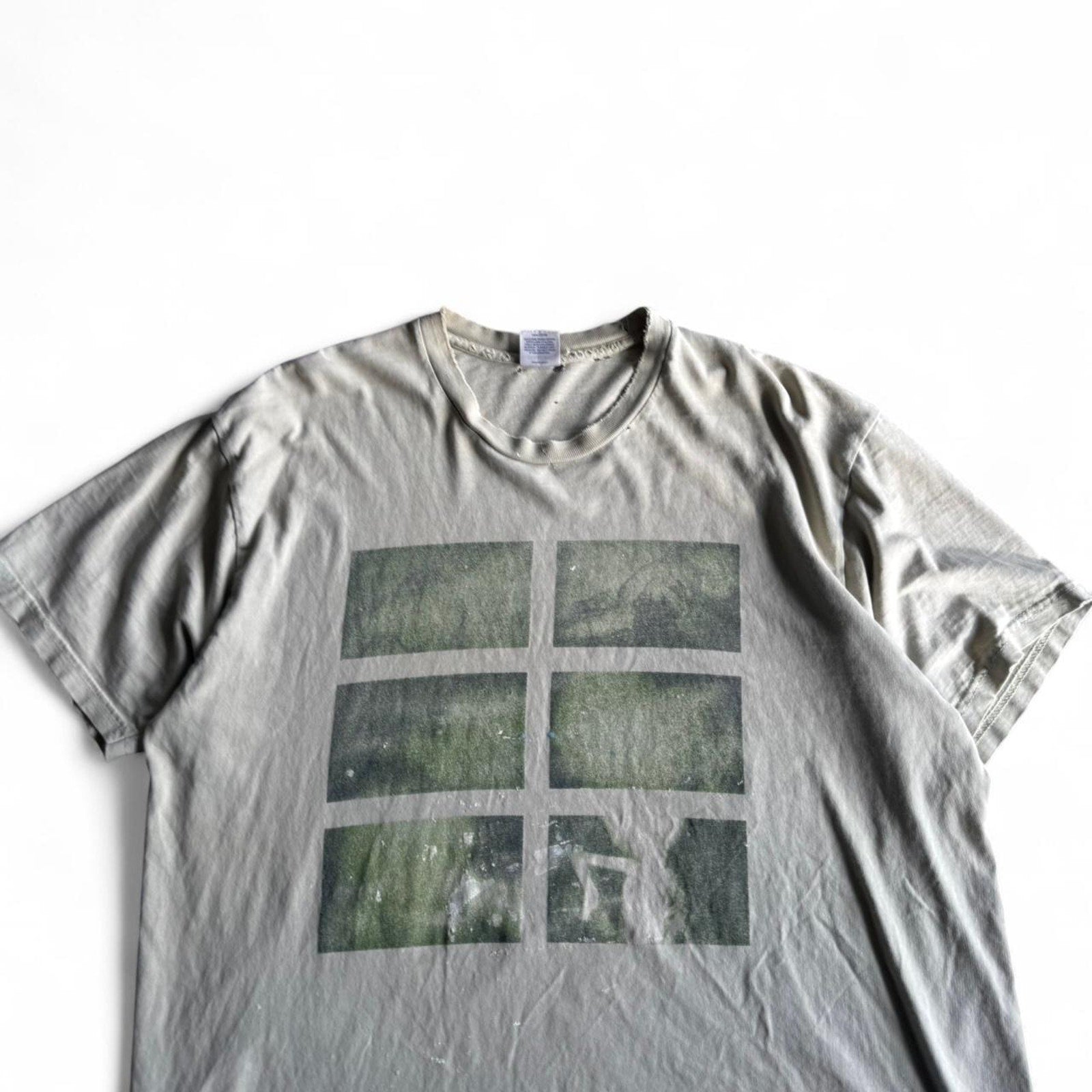 90S SUPREME RUBBER JHONNY ALIEN FADED TEE X-L